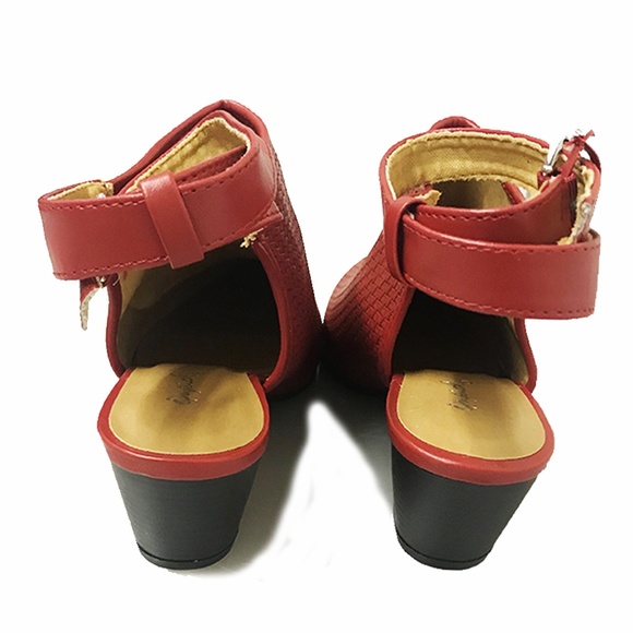 Red Booties Slides - Picture 3 of 3